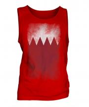 Bahrain Faded Flag Mens Vest