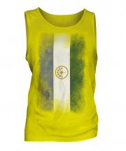 Bashkortostan Faded Flag Mens Vest