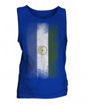 Bashkortostan Faded Flag Mens Vest