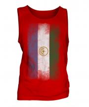 Bashkortostan Faded Flag Mens Vest