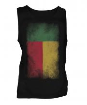 Benin Faded Flag Mens Vest