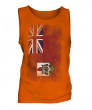 Bermuda Faded Flag Mens Vest