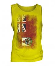 Bermuda Faded Flag Mens Vest