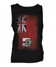 Bermuda Faded Flag Mens Vest