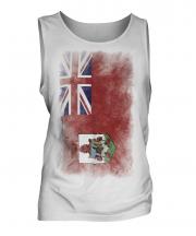 Bermuda Faded Flag Mens Vest