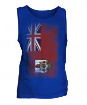 Bermuda Faded Flag Mens Vest