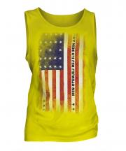 Bikini Atoll Faded Flag Mens Vest