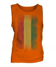 Bolivia Faded Flag Mens Vest