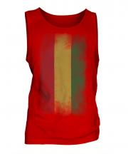 Bolivia Faded Flag Mens Vest