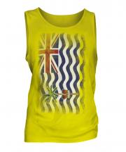 British Indian Ocean Territory Faded Flag Mens Vest
