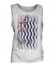 British Indian Ocean Territory Faded Flag Mens Vest