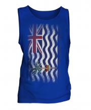 British Indian Ocean Territory Faded Flag Mens Vest