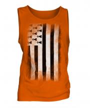 Brittany Faded Flag Mens Vest