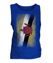 Brunei Faded Flag Mens Vest