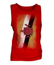 Brunei Faded Flag Mens Vest