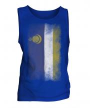Buryatia Faded Flag Mens Vest