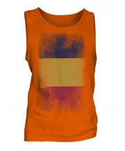 Chad Faded Flag Mens Vest