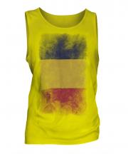 Chad Faded Flag Mens Vest