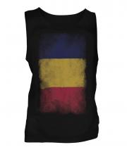 Chad Faded Flag Mens Vest
