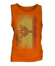 Chuvashia Faded Flag Mens Vest