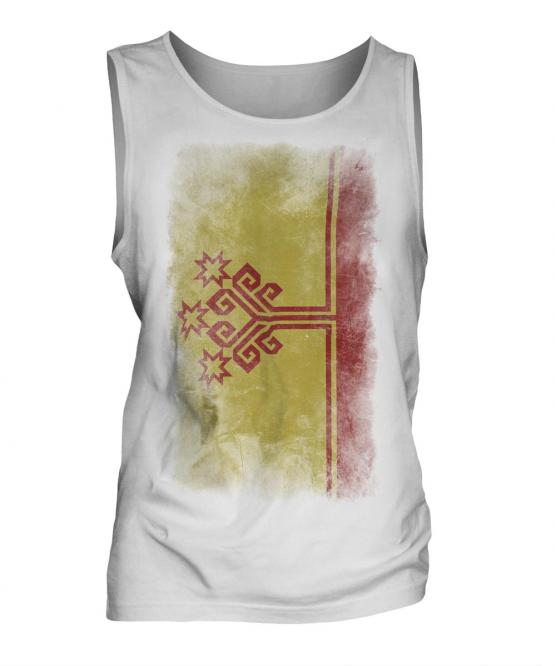 Chuvashia Faded Flag Mens Vest