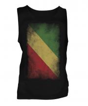 Congo Faded Flag Mens Vest