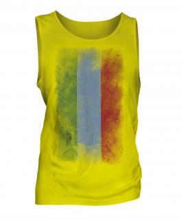 Dagestan Faded Flag Mens Vest