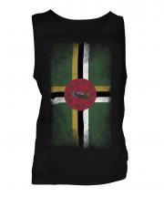 Dominica Faded Flag Mens Vest