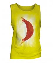 Easter Island Faded Flag Mens Vest