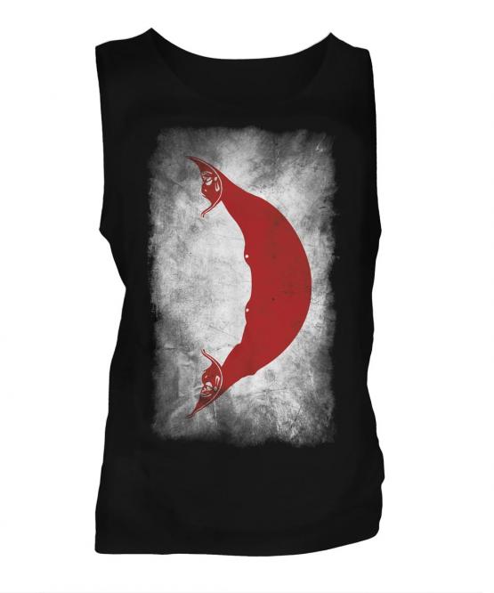 Easter Island Faded Flag Mens Vest