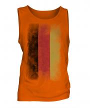 Germany Faded Flag Mens Vest