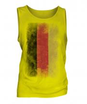 Germany Faded Flag Mens Vest