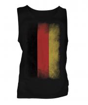 Germany Faded Flag Mens Vest
