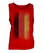 Germany Faded Flag Mens Vest
