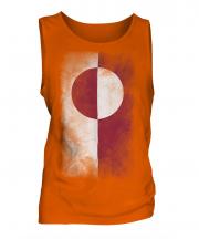 Greenland Faded Flag Mens Vest