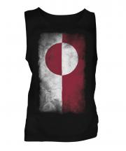 Greenland Faded Flag Mens Vest
