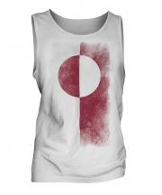 Greenland Faded Flag Mens Vest