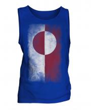 Greenland Faded Flag Mens Vest