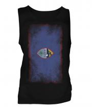 Guam Faded Flag Mens Vest