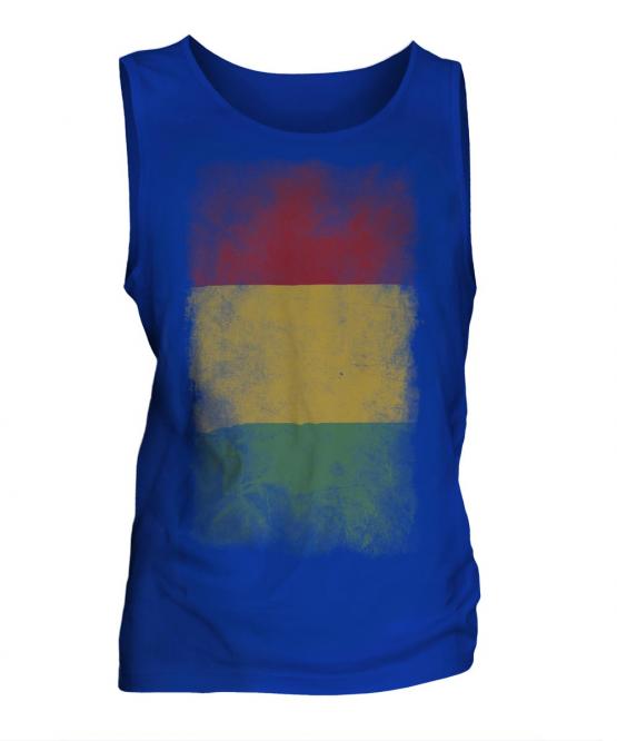 Guinea Faded Flag Mens Vest