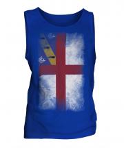 Herm Faded Flag Mens Vest