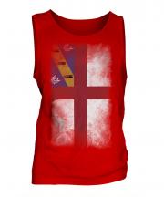 Herm Faded Flag Mens Vest