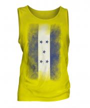 Honduras Faded Flag Mens Vest