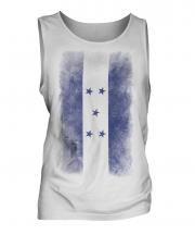 Honduras Faded Flag Mens Vest