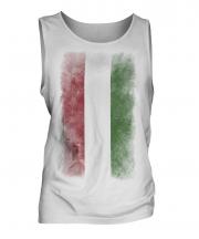 Hungary Faded Flag Mens Vest