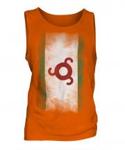 Ingushetia Faded Flag Mens Vest