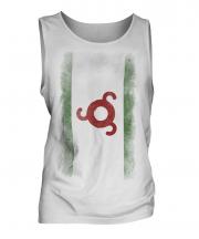 Ingushetia Faded Flag Mens Vest