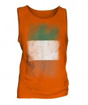 Ireland Faded Flag Mens Vest