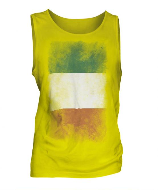 Ireland Faded Flag Mens Vest