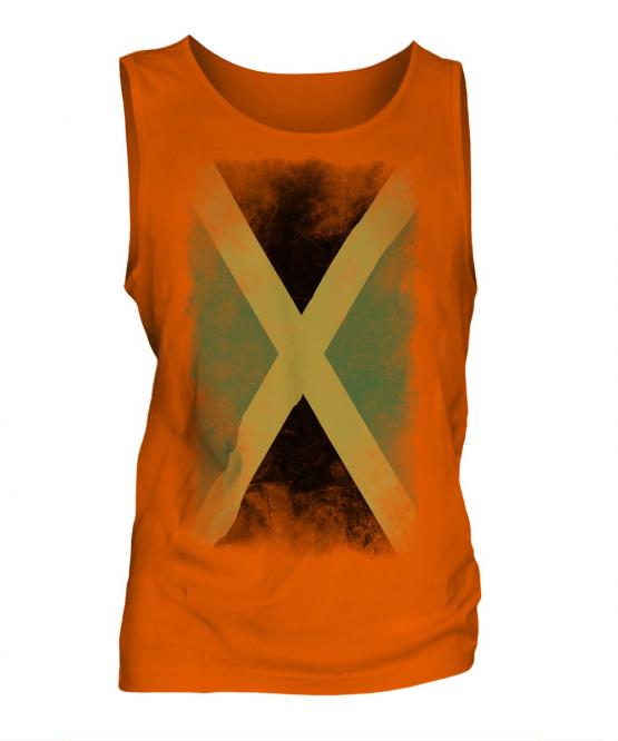 Jamaica Faded Flag Mens Vest